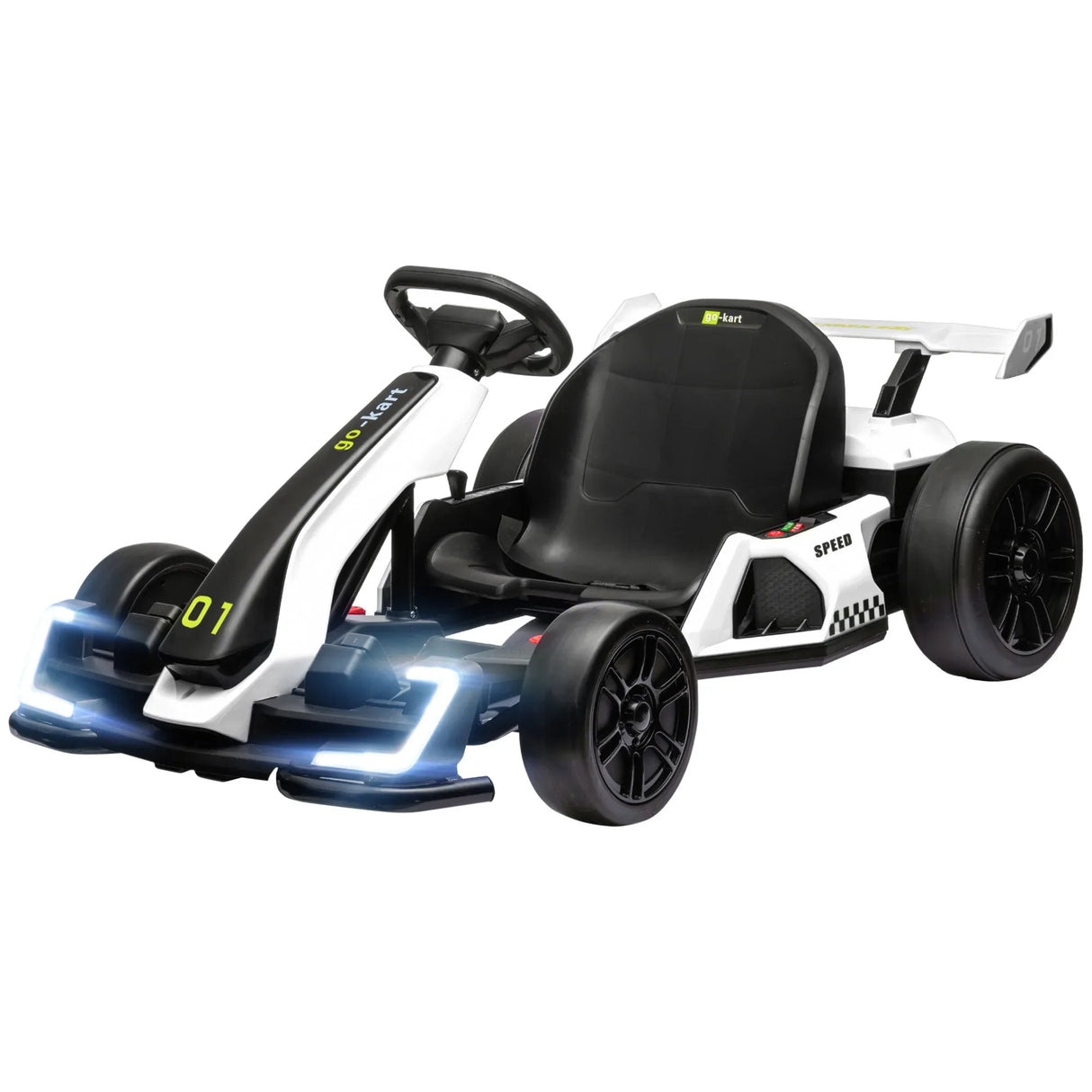 Kids Electric Drift Go Kart With Adjustable Seat - Omega Lifestyles
