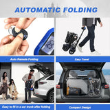 Foldable Lightweight 4-Wheel Electric Mobility Scooter - Omega Lifestyles