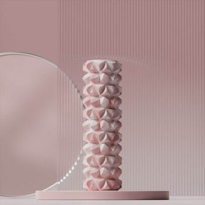 Diamond Textured Foam Massage Stick for Muscle Relief - Omega Lifestyles