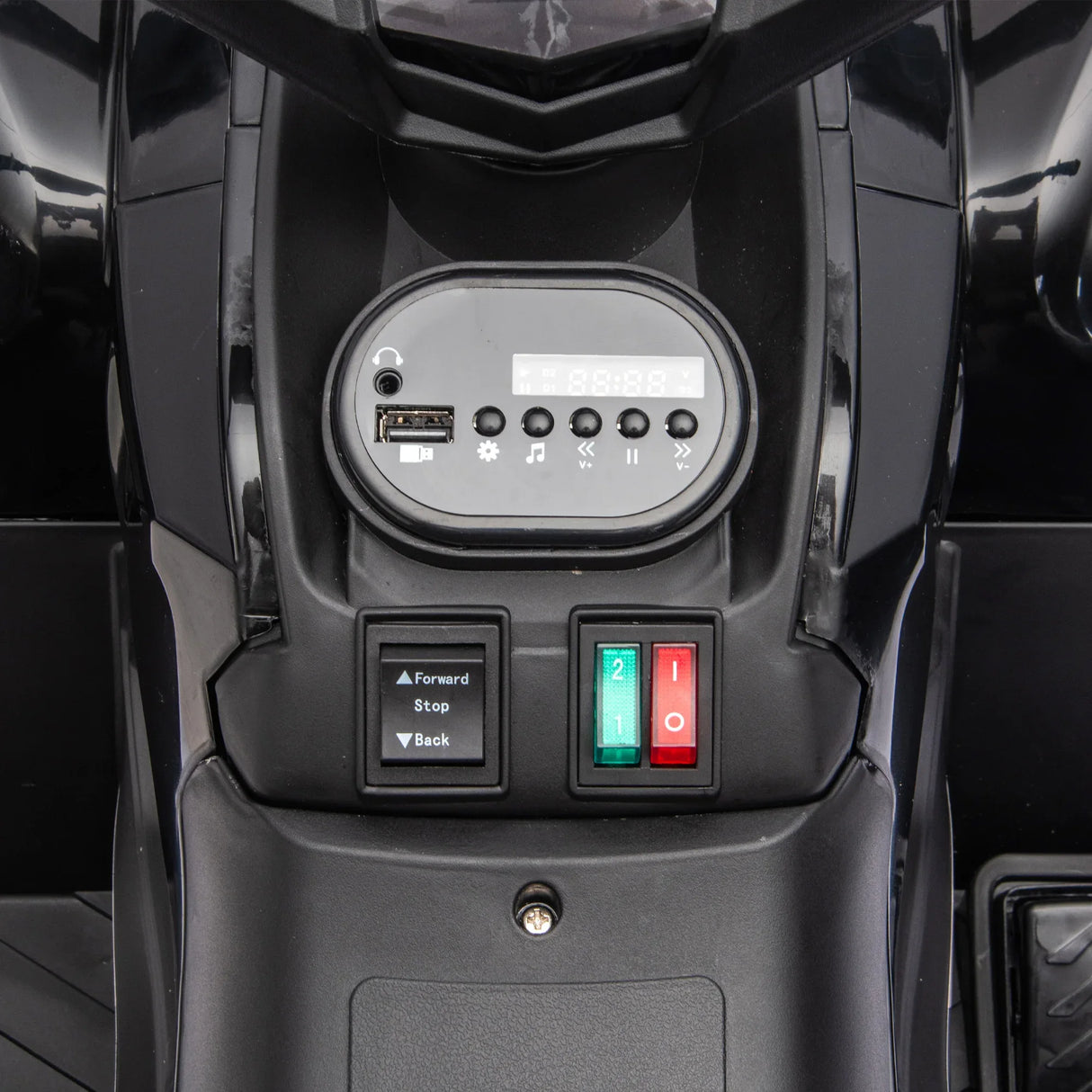 24V High-Power Kids Ride-On ATV With Storage Racks - Omega Lifestyles