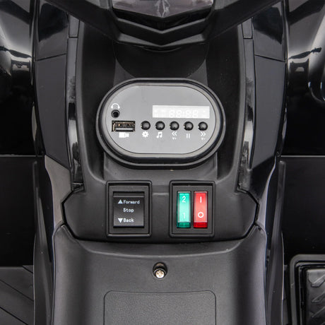 24V High-Power Kids Ride-On ATV With Storage Racks - Omega Lifestyles