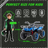 24V High-Power Kids Ride On ATV With Bluetooth - Omega Lifestyles