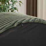 Corduroy Foam Modular Sleeper Chair No Assembly Required - Omega Lifestyles