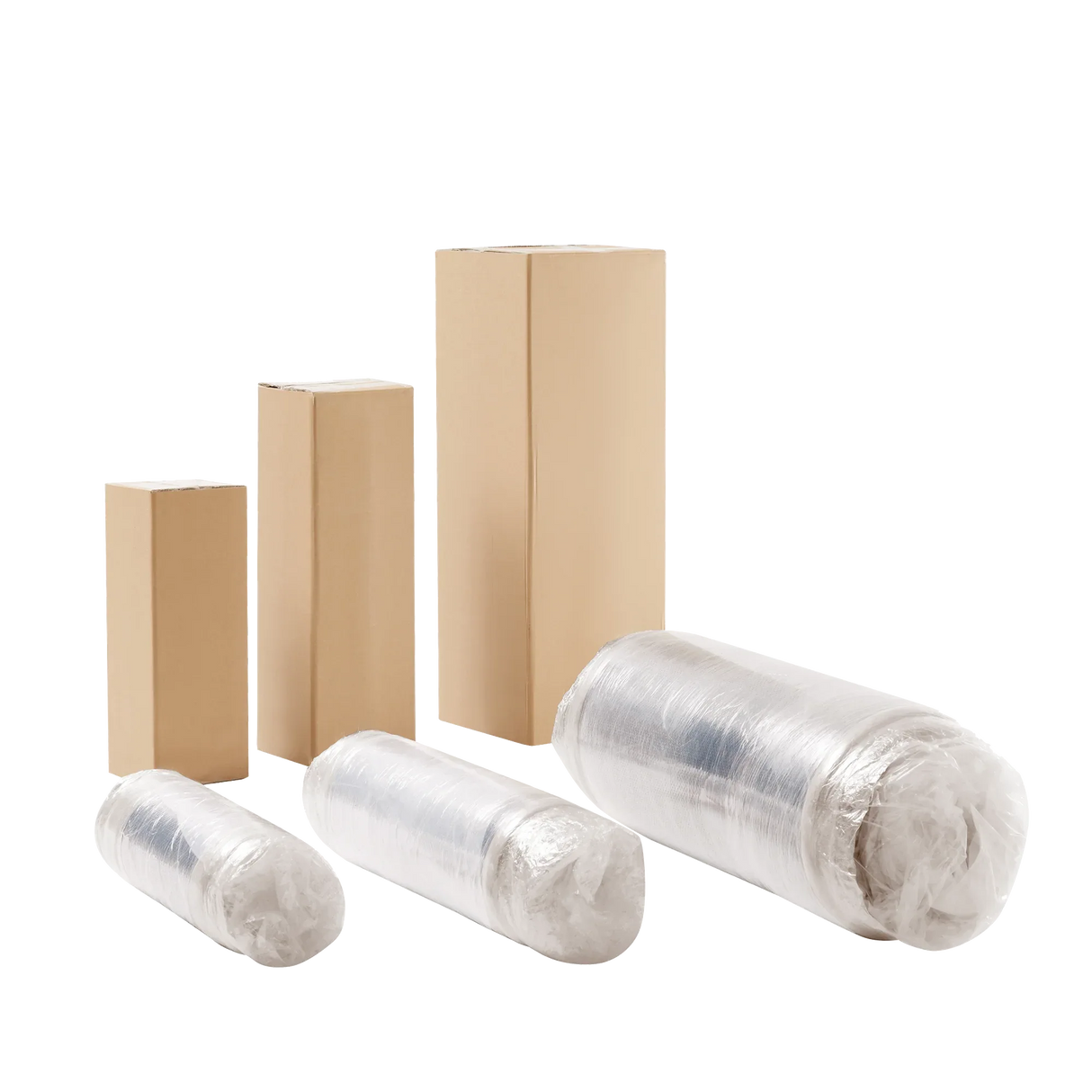 Premium Velvet Modular Boneless Brown Ottoman Seating - Omega Lifestyles