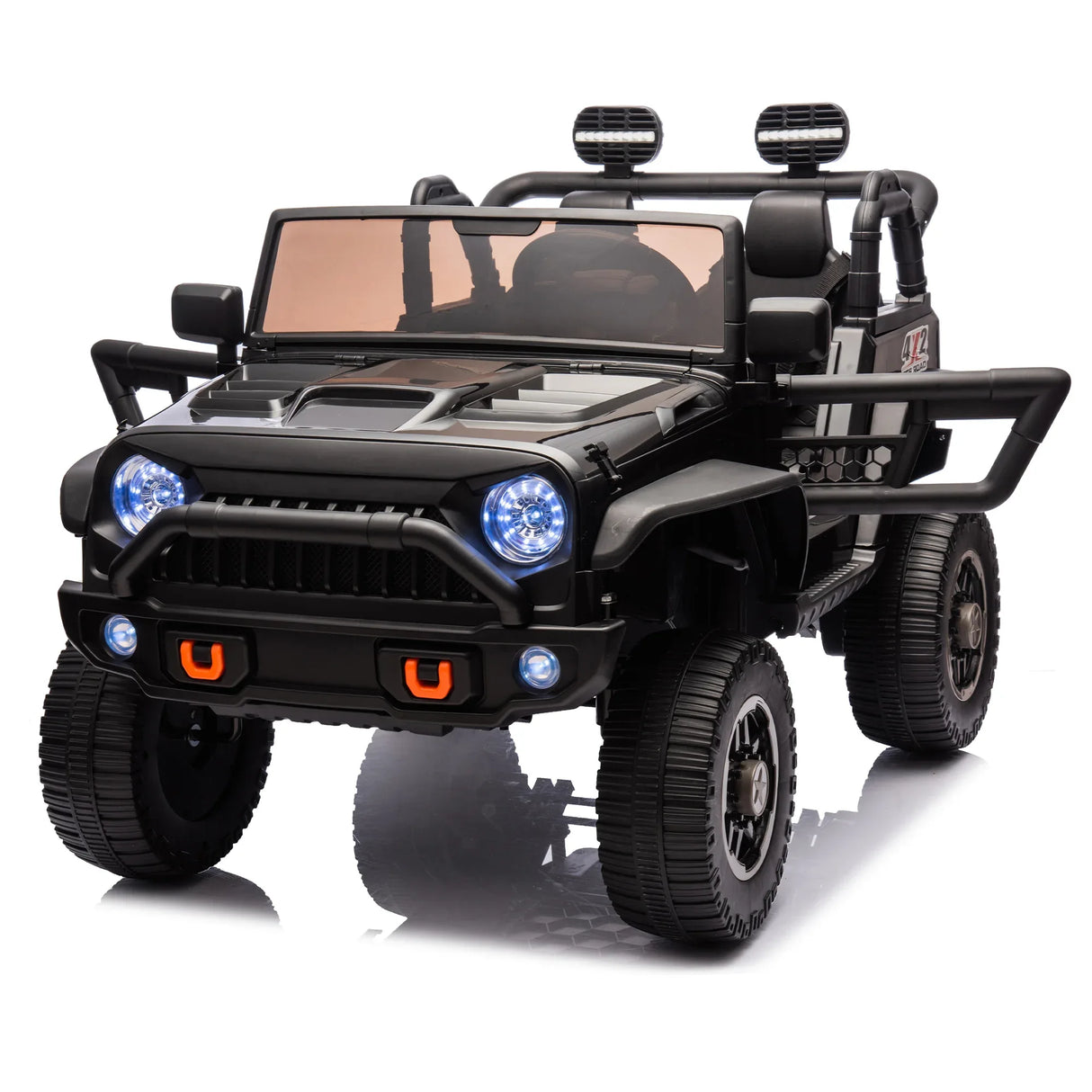 24V Two-Seater Kids Ride-On Truck With Bluetooth Remote Control - Omega Lifestyles