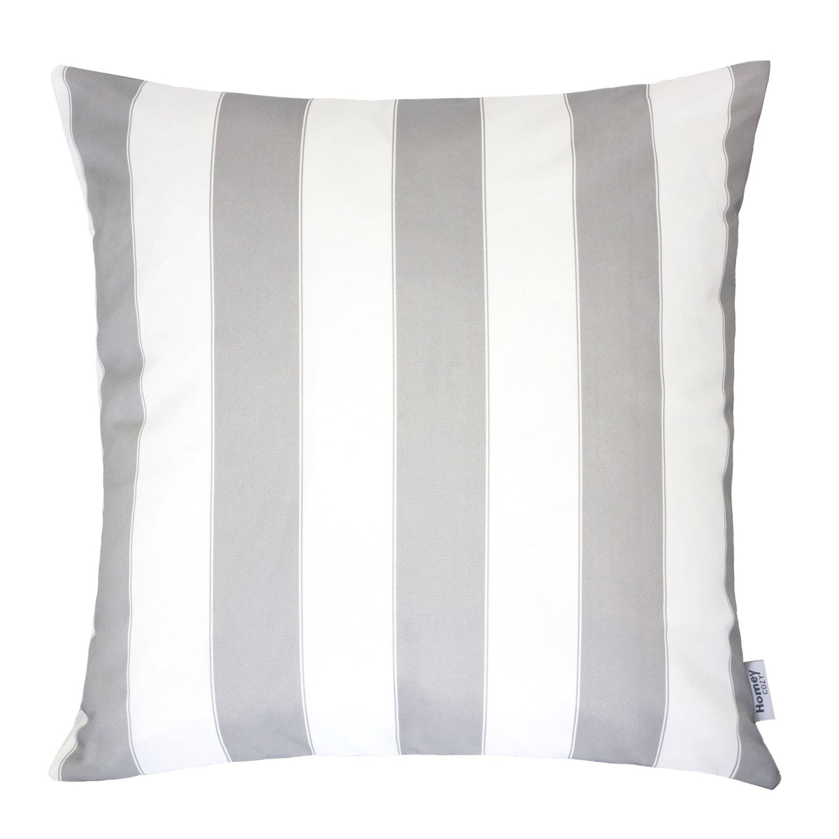 Outdoor Weather Resistant Silver 20x20 Polyester Pillow