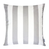 Outdoor Weather Resistant Silver 20x20 Polyester Pillow