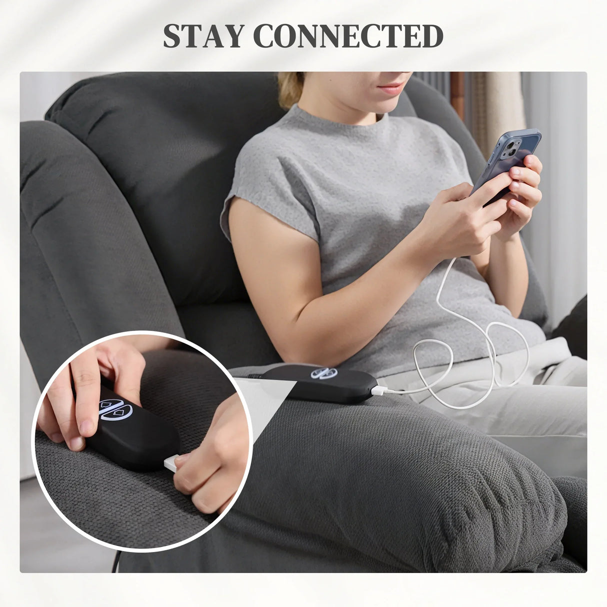 Electric Reclining Massage Chair With Vibration Massage - Omega Lifestyles