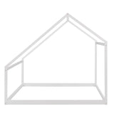 Full Size Solid Wood White House Bed Frame - Omega Lifestyles