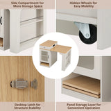 Extendable Dining Table Kitchen Island With Storage - Omega Lifestyles