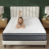 Medium 10-Inch Cooling Gel Memory Foam Queen Mattress - Omega Lifestyles