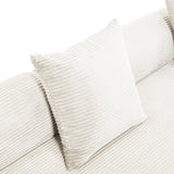 Convertible Corduroy Folding Memory Foam Sofa Bed - Omega Lifestyles