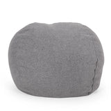 Cozy Rounded Foam Filled Fabric Bean Bag Chair - Omega Lifestyles