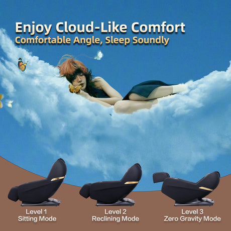 Zero Gravity Knead Tap Shiatsu Full Body Massage Chair - Omega Lifestyles