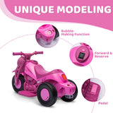 3-Wheeled 6V Toddler Electric Motorcycle With Bubbles Music - Omega Lifestyles