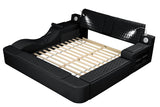 Remote-Controlled Massage Chaise Lounge Bed Frame - Omega Lifestyles