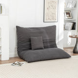 Soft Corduroy Foam Floor Bean Bag Chair - Omega Lifestyles