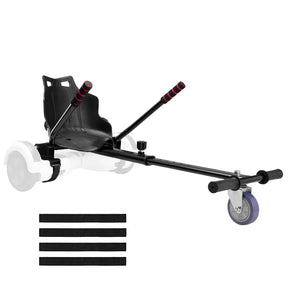 Adjustable Steel Frame Hoverboard Seat Attachment With Controls - Omega Lifestyles