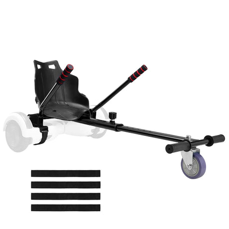 Adjustable Steel Frame Hoverboard Seat Attachment With Controls - Omega Lifestyles