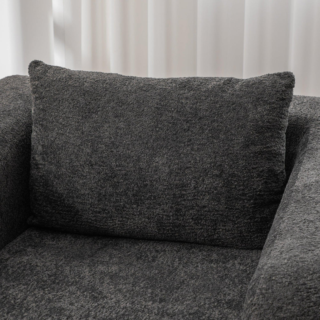 Convertible Chenille Sofa Bed Sleeper With Pillow - Omega Lifestyles