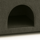 Dark Gray Bunny-Ear Dual-Use Pet Furniture Armchair - Omega Lifestyles