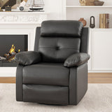 Small Space Swivel Rocker Recliner Chair With Metal Frame - Omega Lifestyles