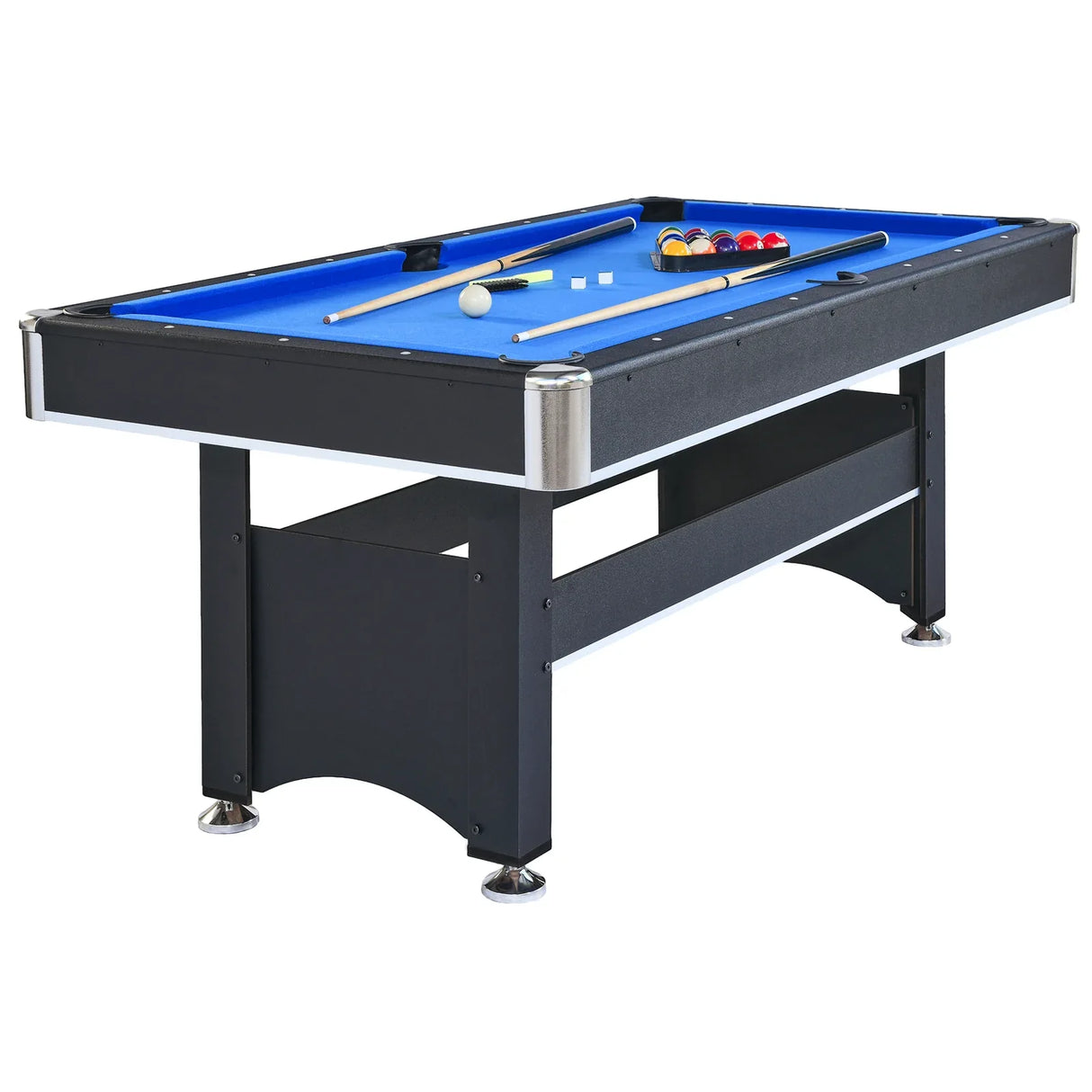 6-Foot Pool Table With Removable Table Tennis Top - Omega Lifestyles