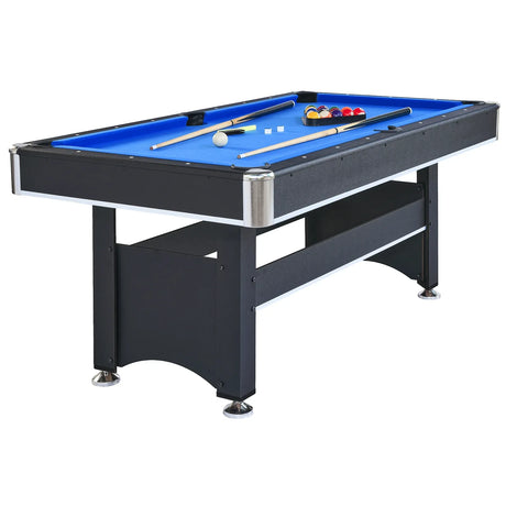 6-Foot Pool Table With Removable Table Tennis Top - Omega Lifestyles