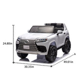 Licensed Lexus LX600 Two-Seater Kids Ride On Car With Remote - Omega Lifestyles