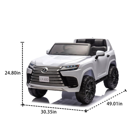 Licensed Lexus LX600 Two-Seater Kids Ride On Car With Remote - Omega Lifestyles
