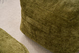Extra Soft Memory Foam Bean Bag Chair With Chenille Cover - Omega Lifestyles