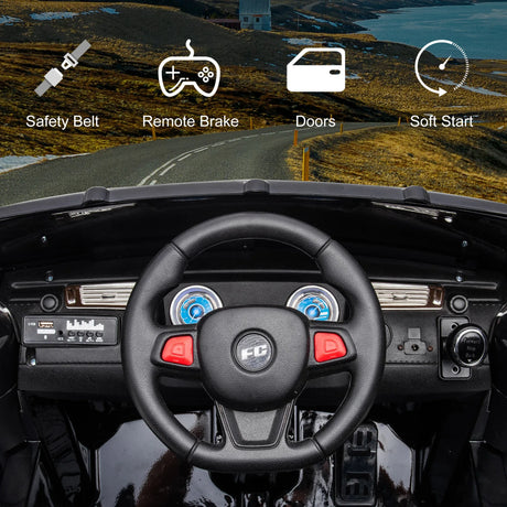 Electric Ride-On Car With Remote Control And Music - Omega Lifestyles