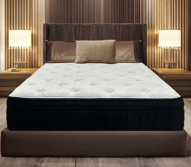 Soft 13-Inch Hybrid Cooling Plush California King Mattress - Omega Lifestyles