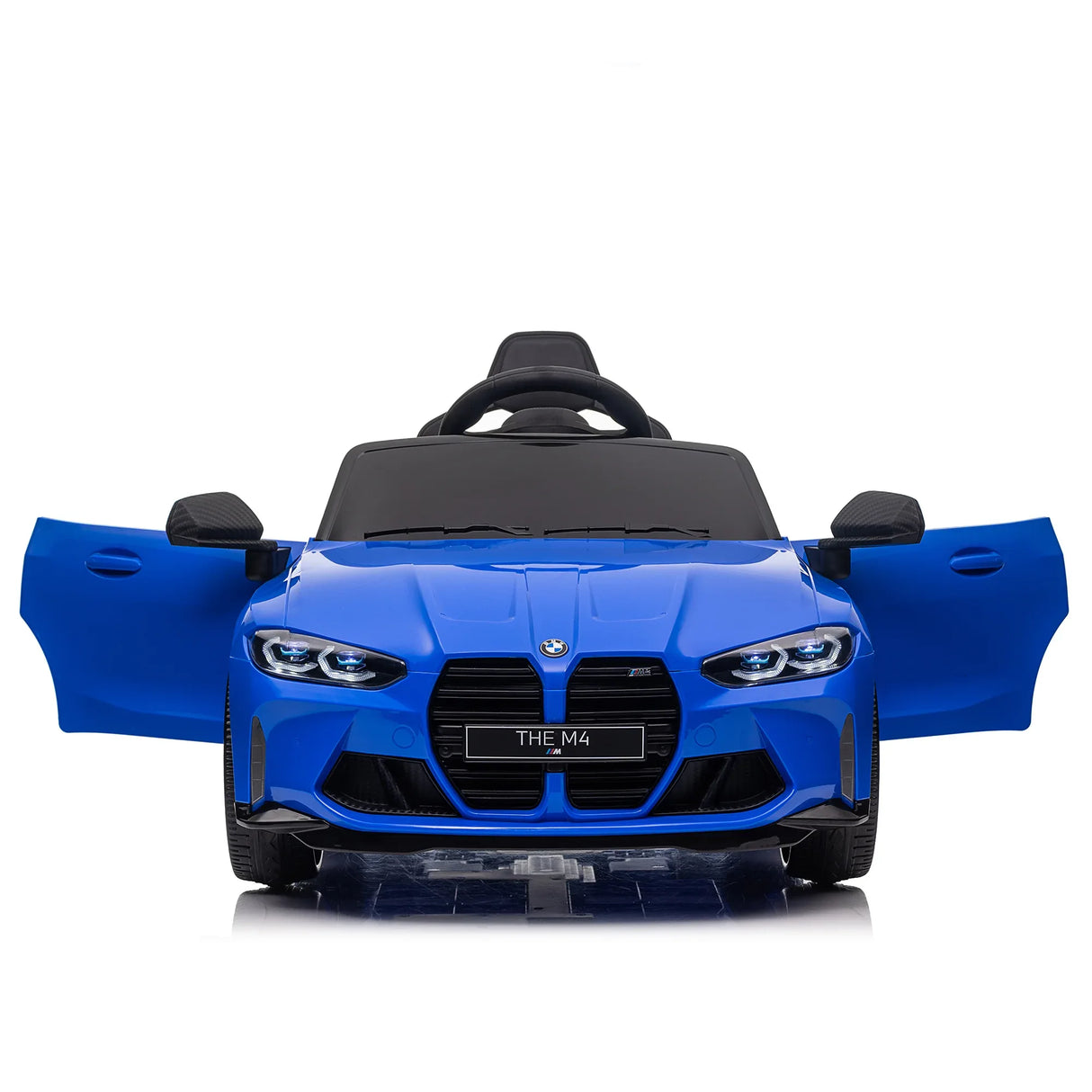 BMW Licensed 12v Kids Ride-On Car With Bluetooth Music - Omega Lifestyles