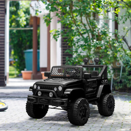 12V Kids Electric Ride On Truck With Parent Remote - Omega Lifestyles