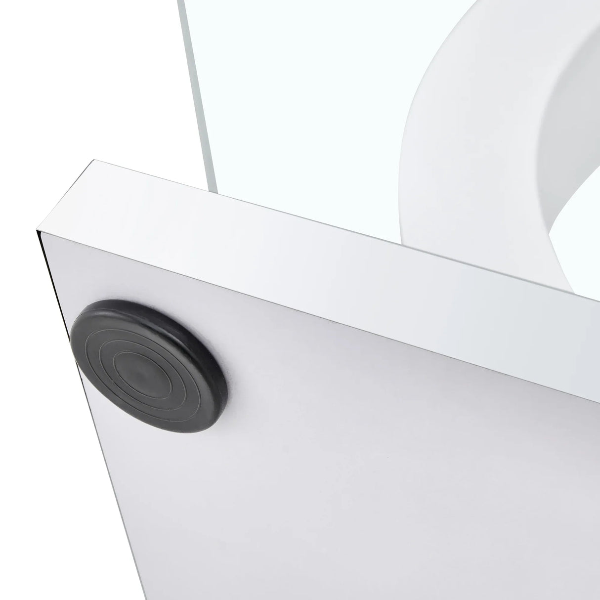 Modern Minimalist Glass Top MDF Coffee Table - Omega Lifestyles