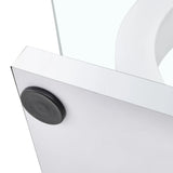 Modern Minimalist Glass Top MDF Coffee Table - Omega Lifestyles