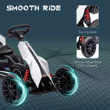 Kids Pedal Go Kart With Adjustable Seat And Handbrake - Omega Lifestyles