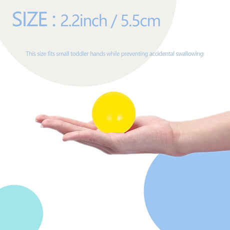 Pack of 1000 Non-Toxic BPA-Free Durable Ball Pit Balls - Omega Lifestyles