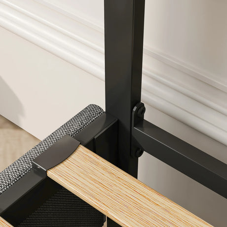 Twin Upholstered Bed Frame With USB Charging Station - Omega Lifestyles