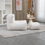 Super Soft Velvet Bean Bag Chair - Sleep Galleria
