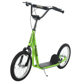 Youth Adjustable Handlebar Kick Scooter With Inflatable Tires - Omega Lifestyles
