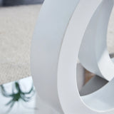 Modern Minimalist Glass Top MDF Coffee Table - Omega Lifestyles