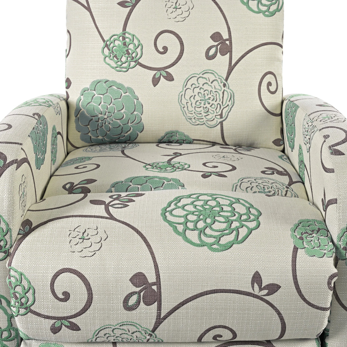 Manual Recliner Chair With Adjustable Backrest And Plush Upholstery - Omega Lifestyles