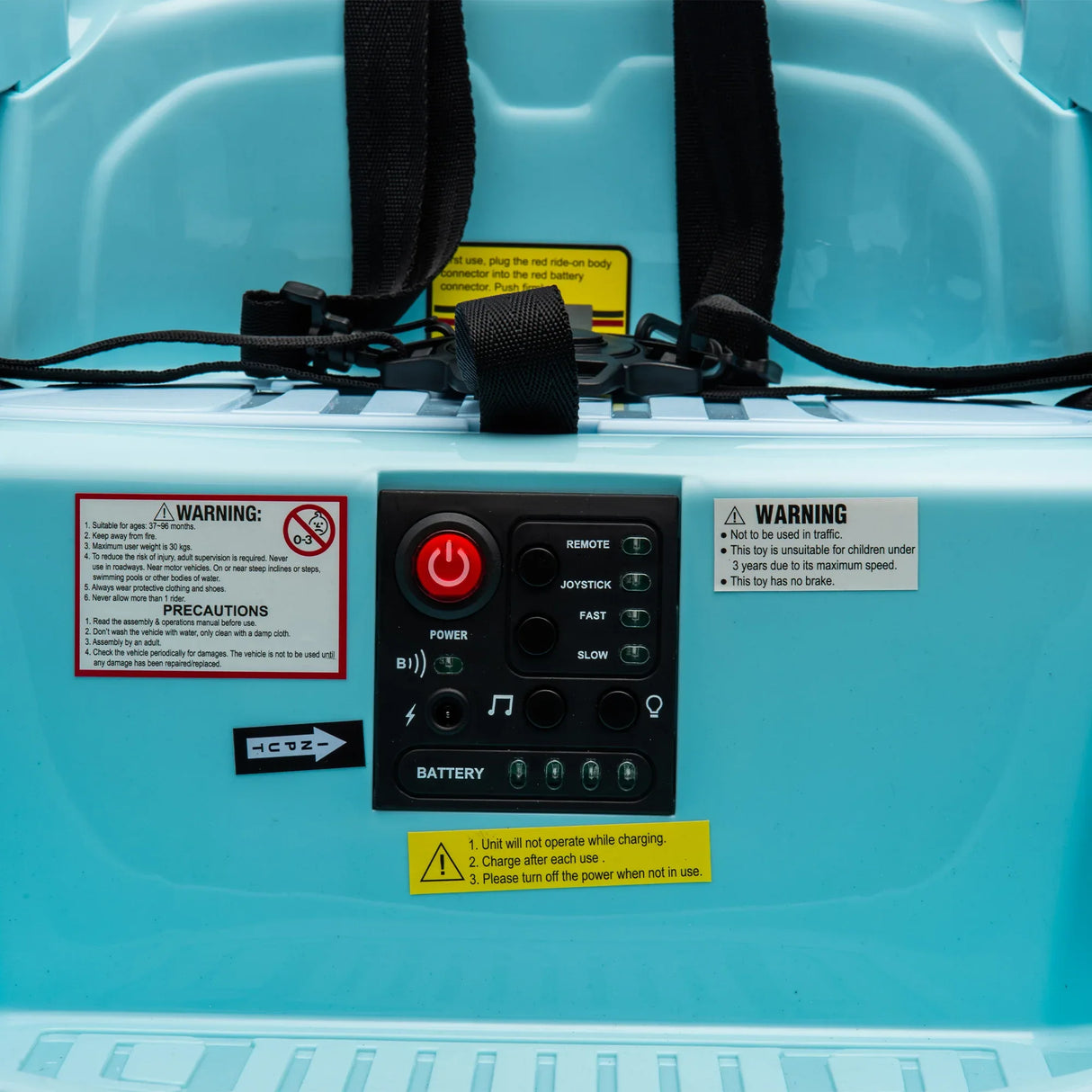 12V Remote Control Kids Bumper Car With LED Lights - Omega Lifestyles