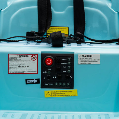 12V Remote Control Kids Bumper Car With LED Lights - Omega Lifestyles