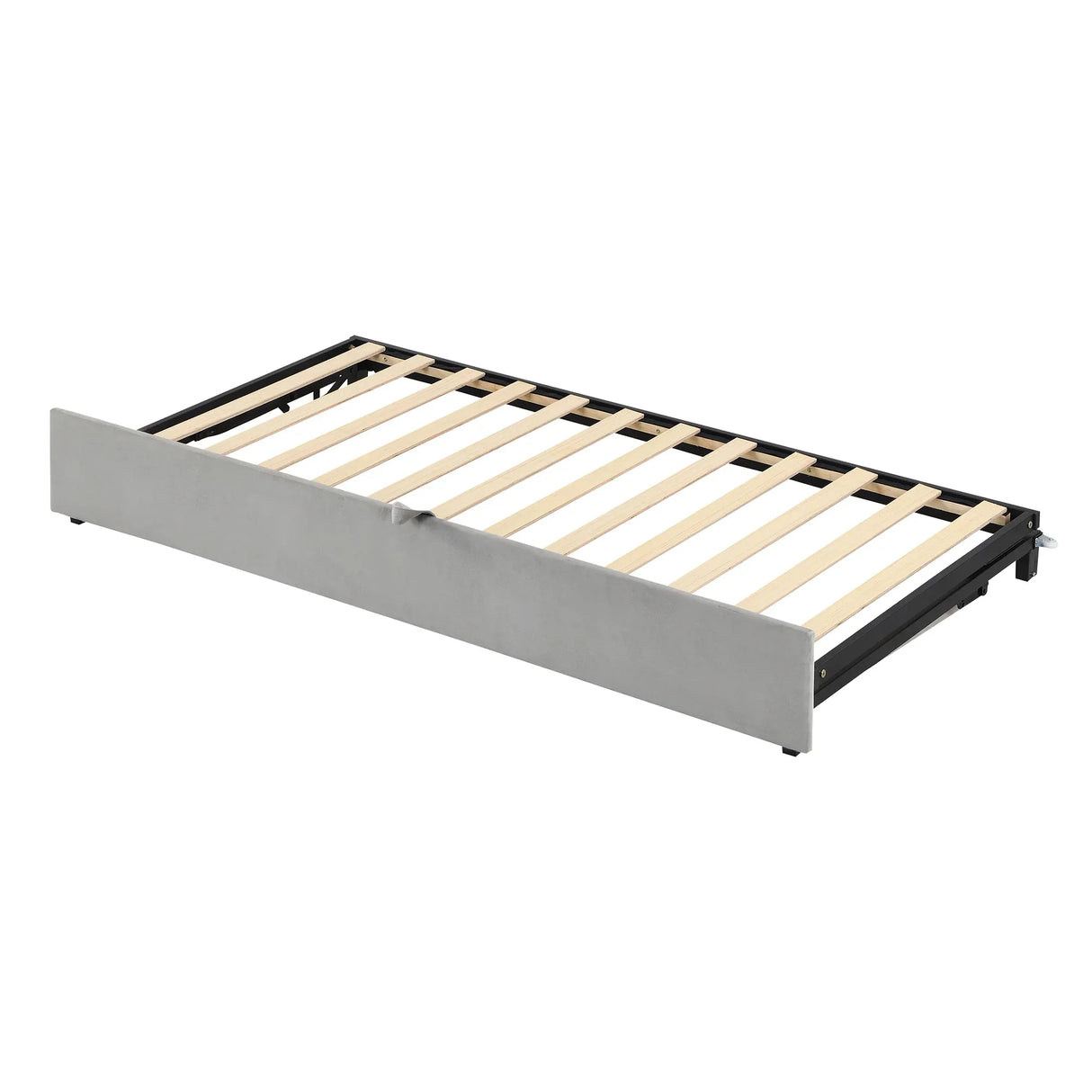 Twin Upholstered Velvet Daybed With Pop Up Trundle - Omega Lifestyles