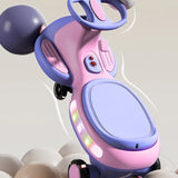 12V Kids Electric Ride-On Wiggle Car With Bluetooth Lights - Omega Lifestyles