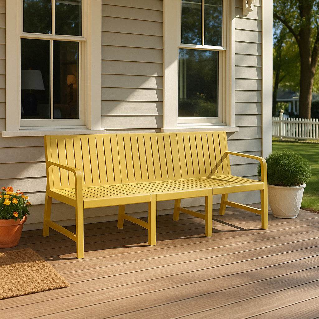Waterproof Indoor Outdoor Polypropylene 3-Seater Sofa