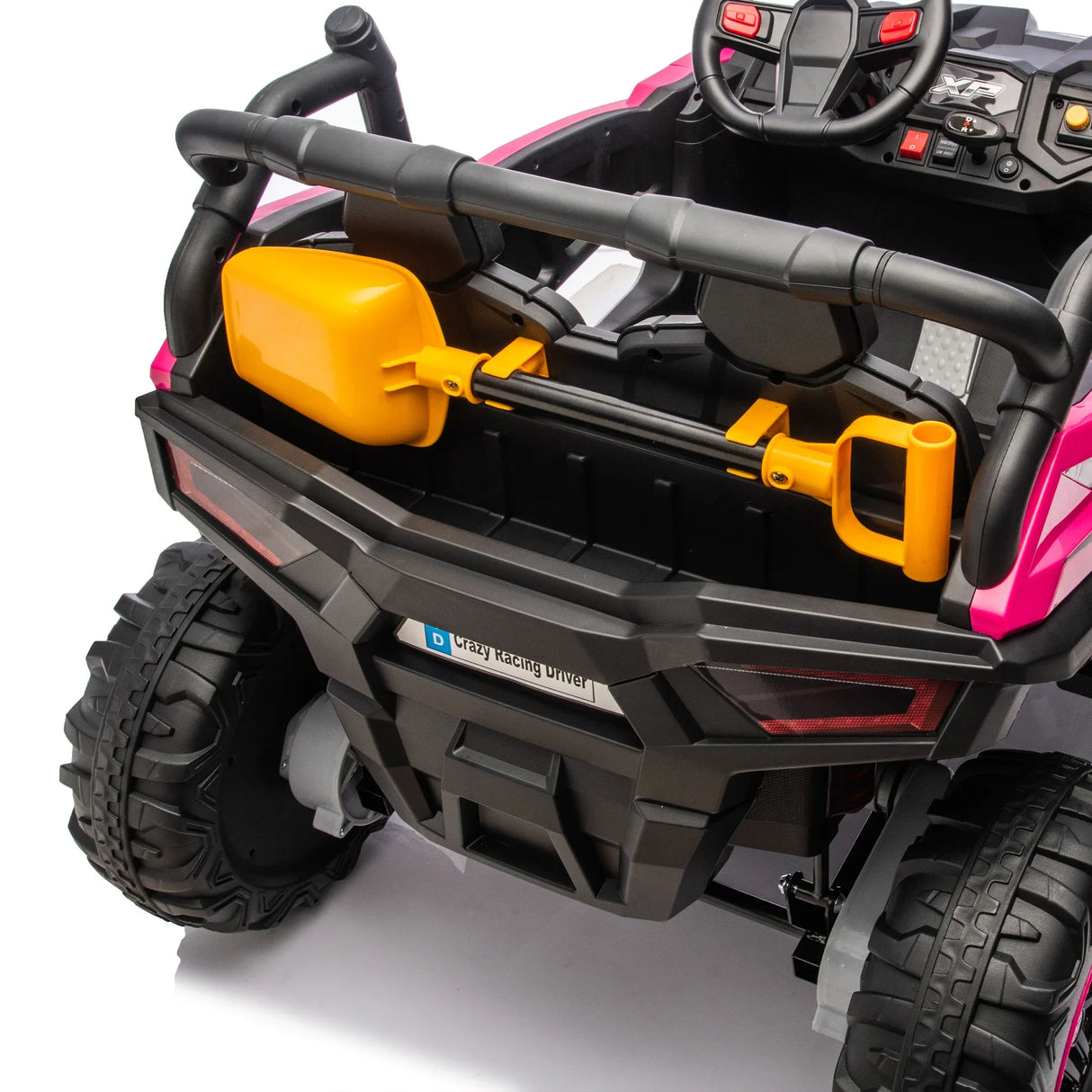 24V Dual-Seat Kids Ride-On UTV With Remote Control - Omega Lifestyles